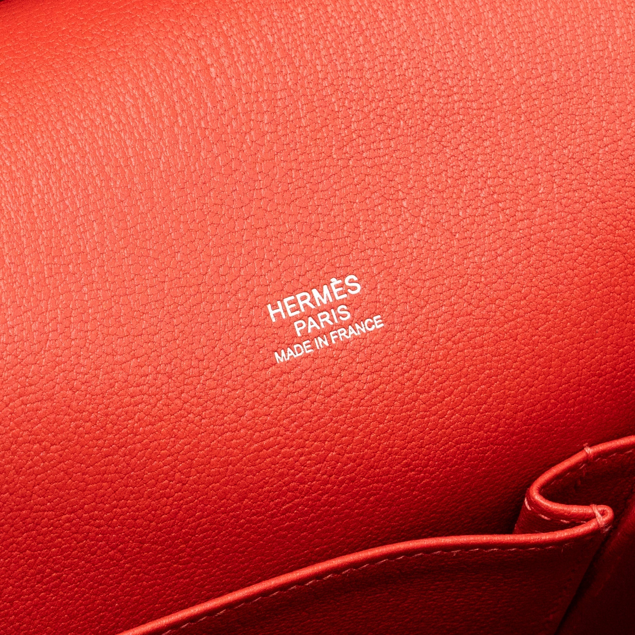 HERMES JYPSIERE 31 CLEMENCE RED SHW