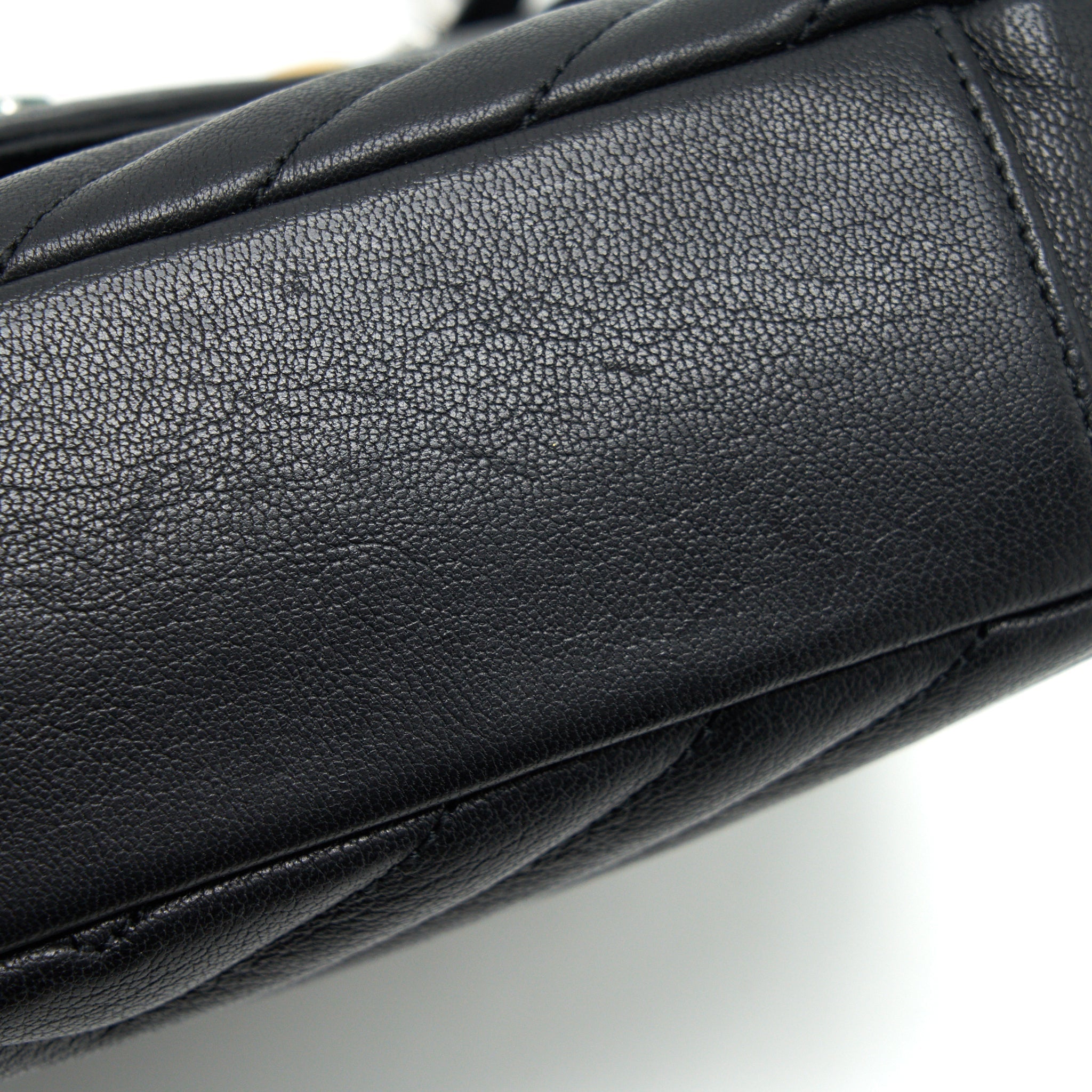 SAINT LAURENT COLLEGE BAG LIMITED EDITION BLACK RUTHENIUM HARDWARE