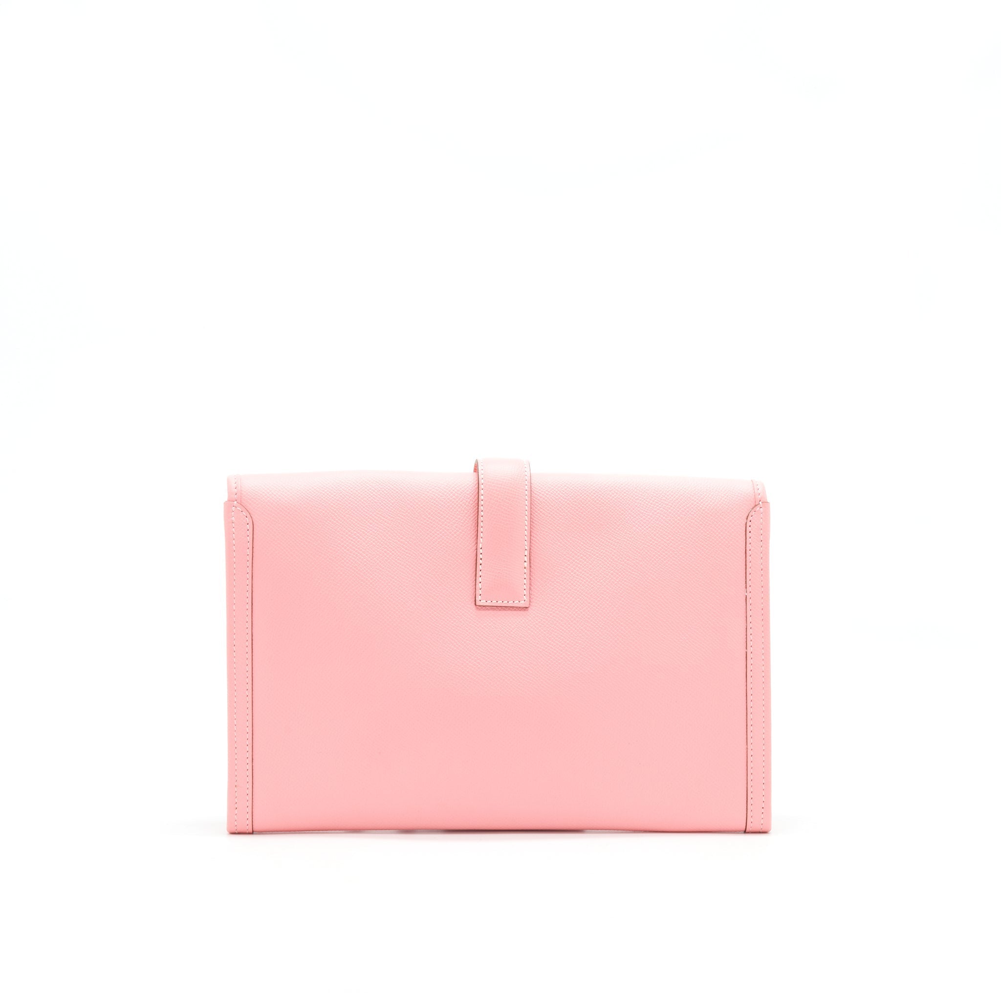 HERMES JIGE 29 PM CLUTCH 1Q ROSE COFETTI EPSOM LEATHER