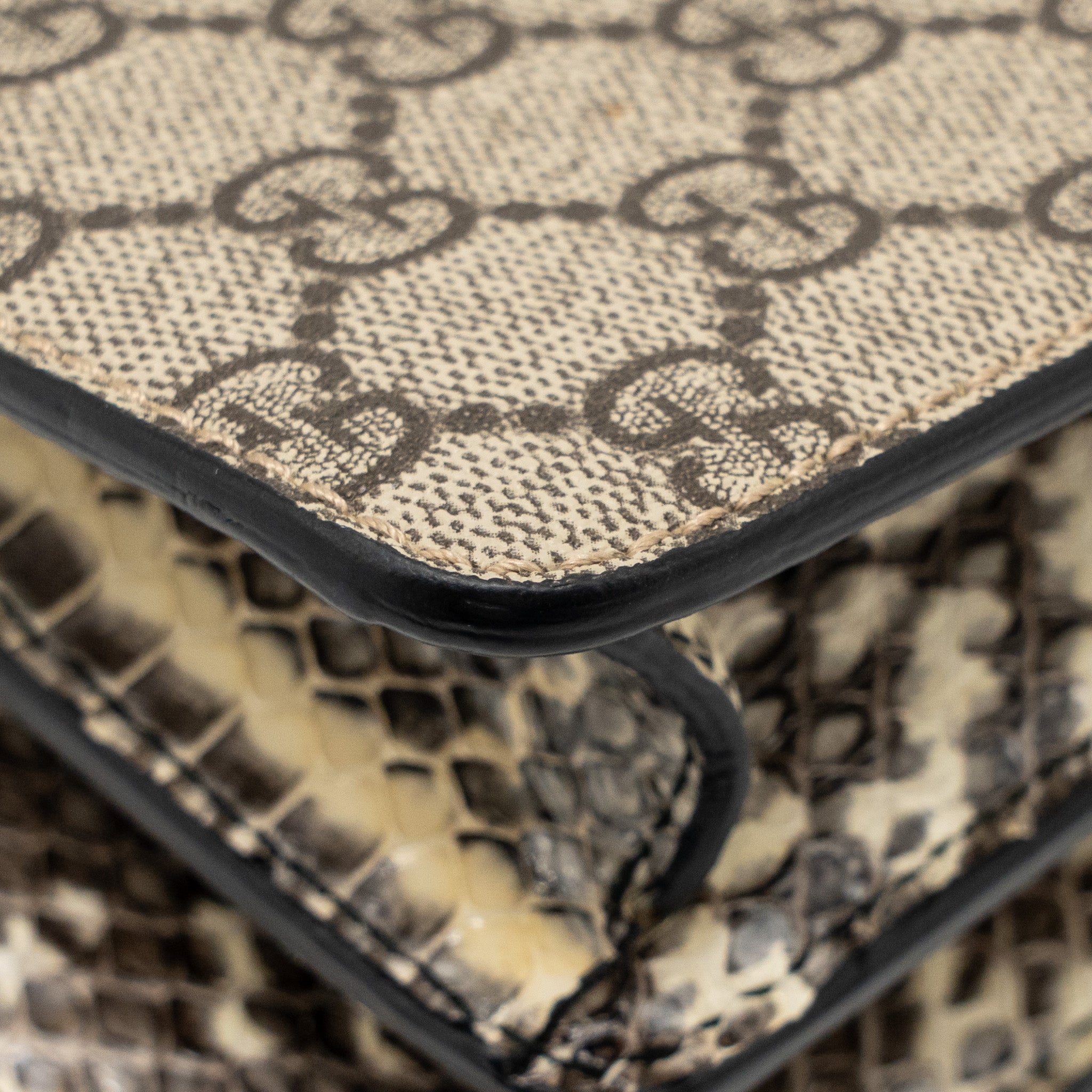 GUCCI SMALL ELEPHANT EMBROIDERED DIONYSUS SHOULDER BAG GG SUPREME CANVAS/LEATHER BEIGE/MULTICOLOUR SHW