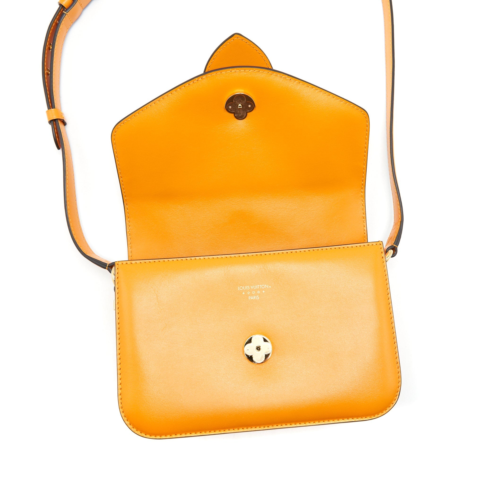 LOUIS VUITTON PONT 9 SUMMER GOLD FLAP BAG