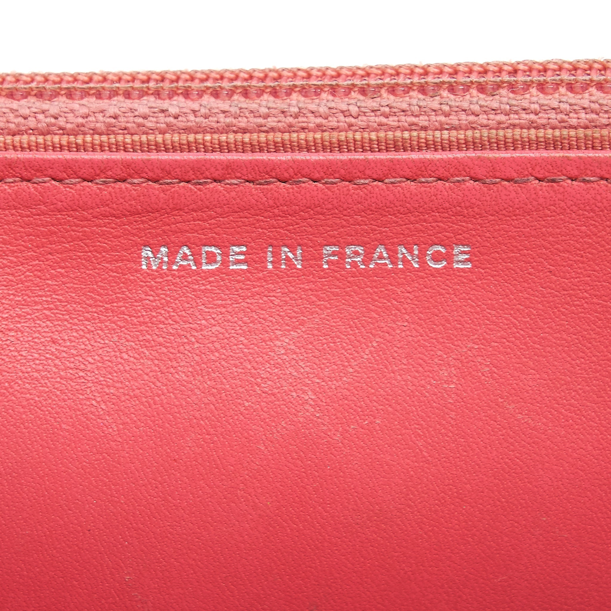 CHANEL WALLET ON CHAINS RED PATENT SHW