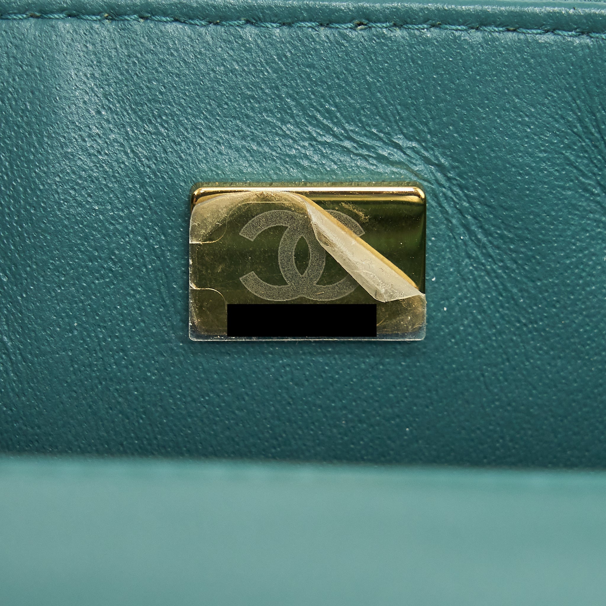 CHANEL 21A MINI RECTANGULAR FLAP BAG LAMBSKIN LIGHT GREEN LGHW (MICROCHIP)