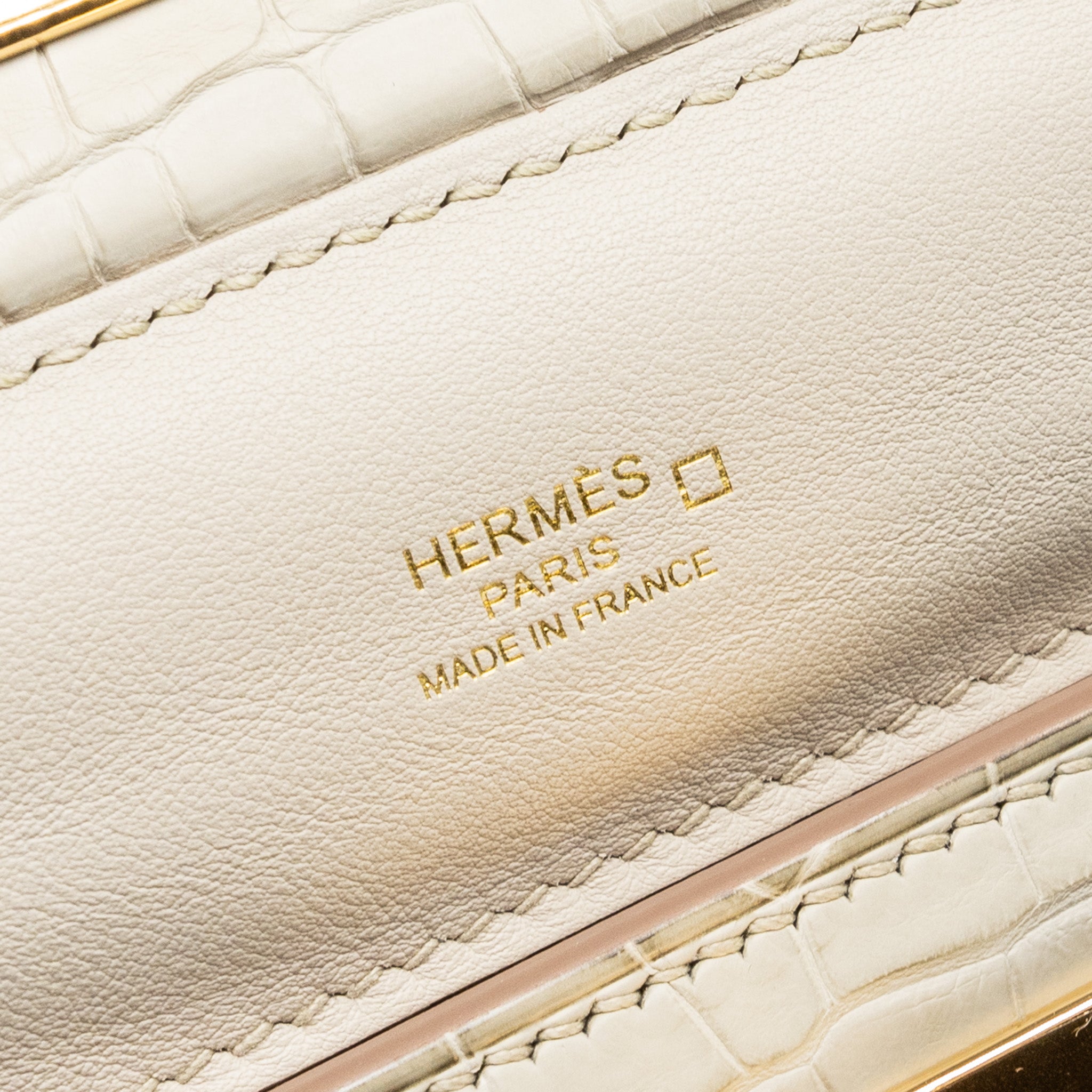 HERMES 24/24 2424-21 TOUCH EVERCOLOR /ALLIGATOR /SWIFT BETON GHW