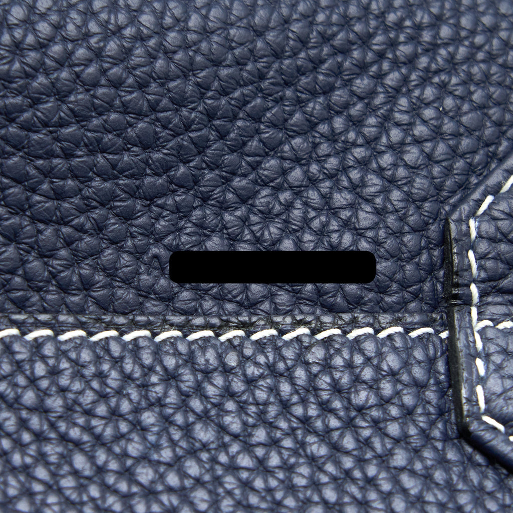 HERMES DOUBLE SENS 36 BAG CLEMENCE BLUE NUIT/ROSE AZALEE