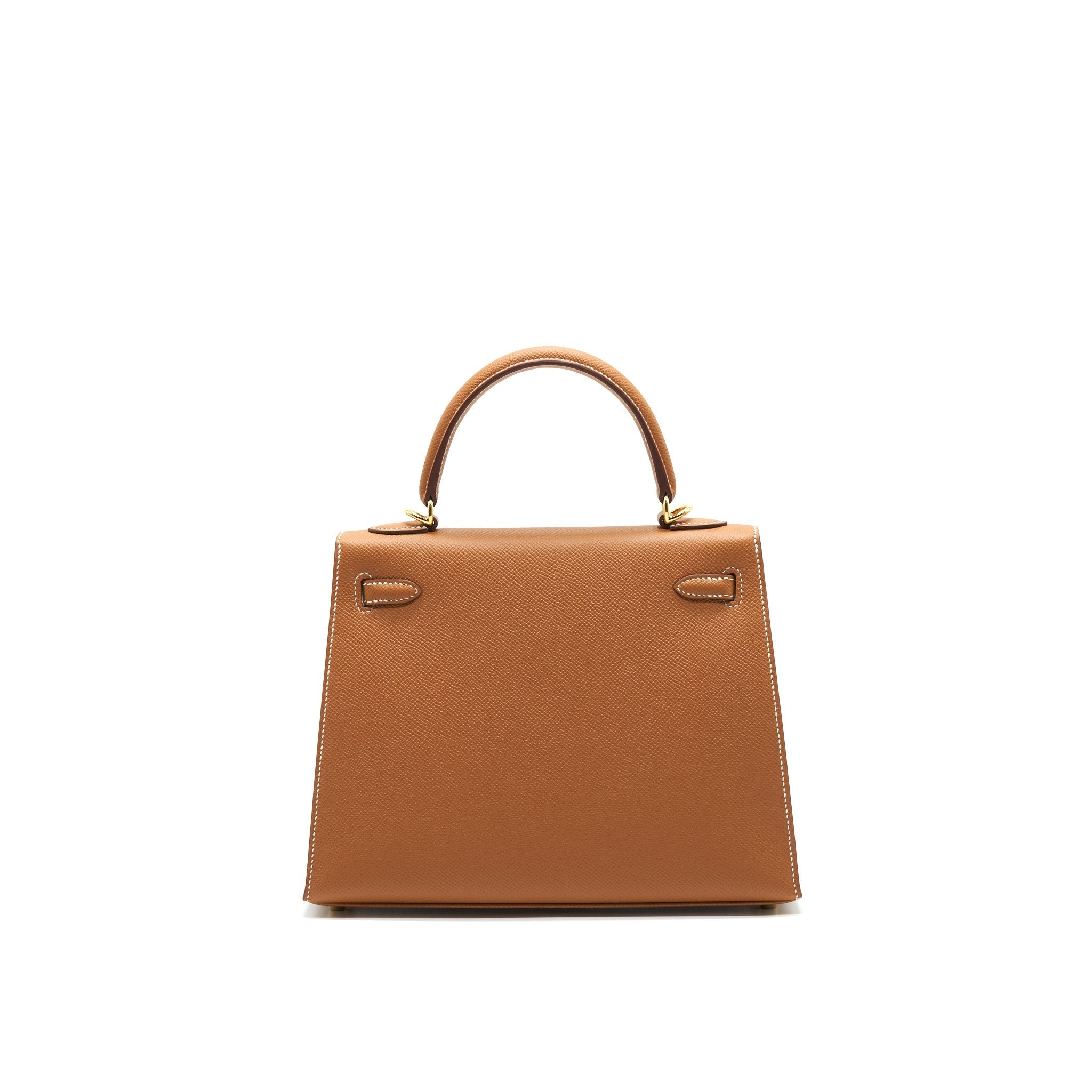 HERMES KELLY 25 SELLIER GOLD WITH GHW