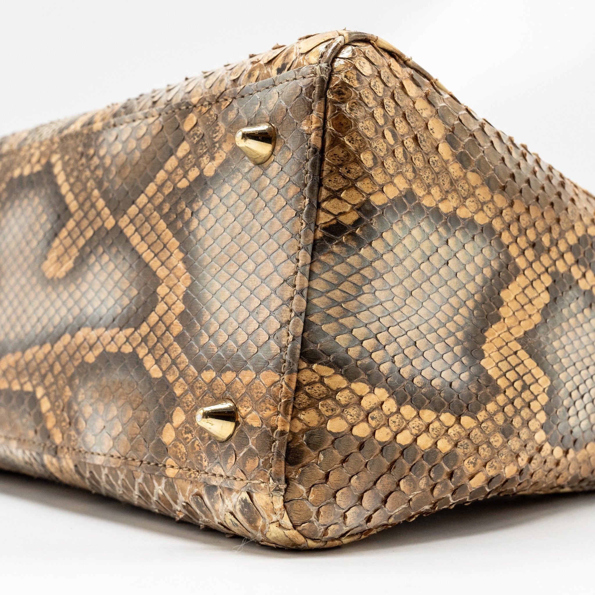 DIOR MEDIUM LADY DIOR PYTHON MULTICOLOUR LGHW