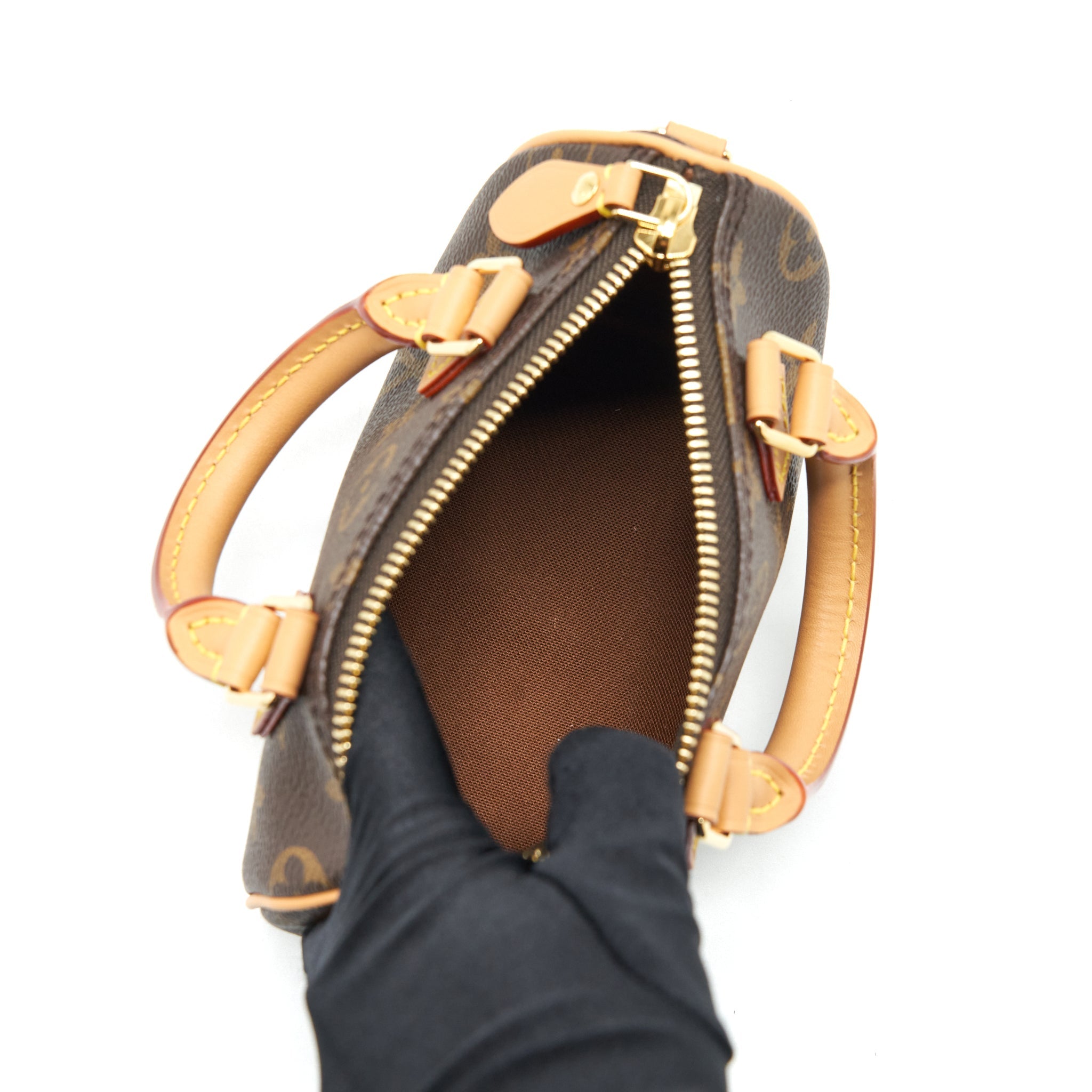LOUIS VUITTON NEW NANO SPEEDY MONOGRAM CANVAS