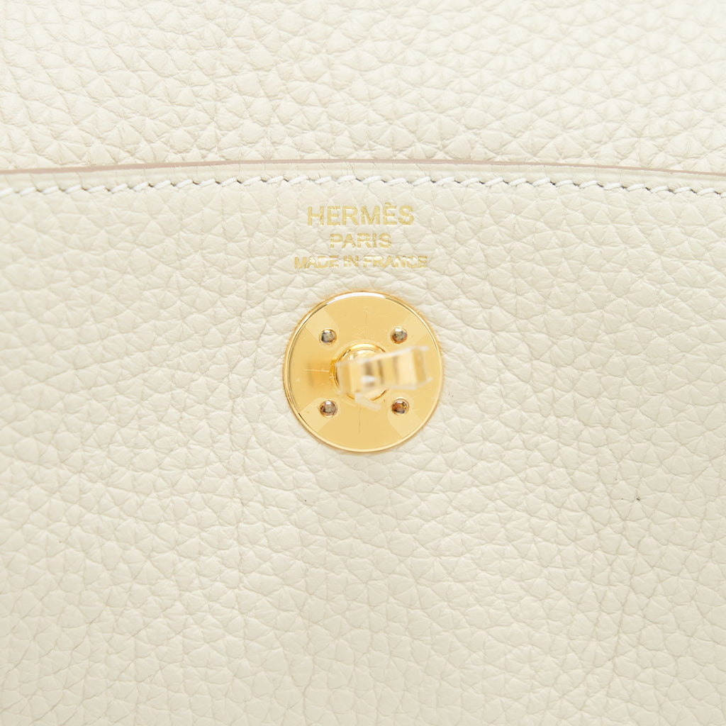 HERMES MINI LINDY CLEMENCE CRAIE GHW