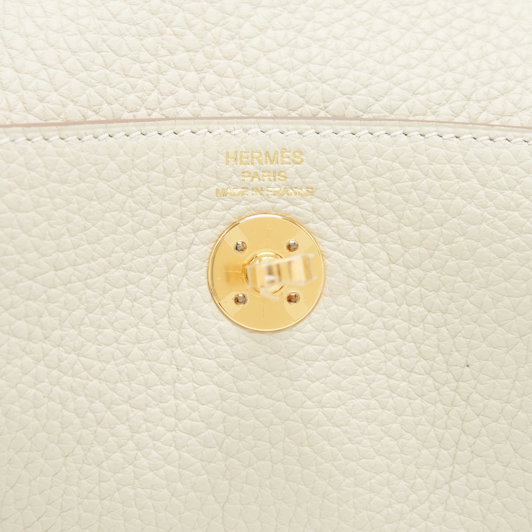 HERMES MINI LINDY CLEMENCE CRAIE GHW