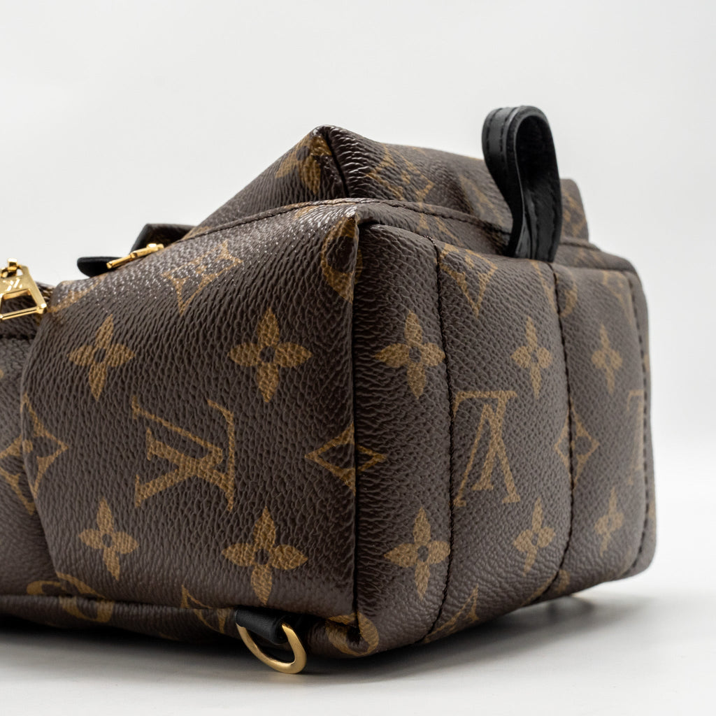 LOUIS VUITTON MINI PALM SPRING BACKPACK MONOGRAM CANVAS GHW