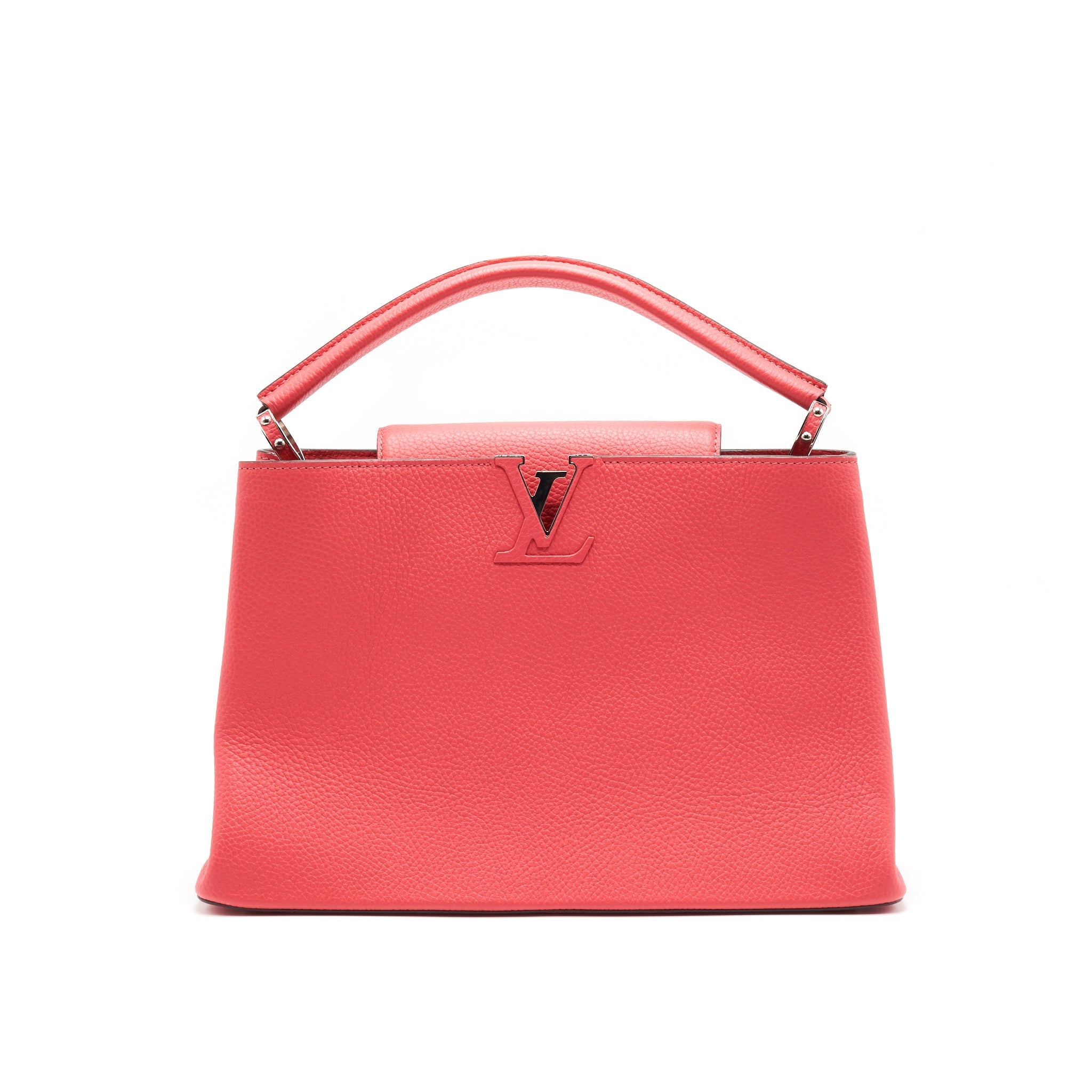 LOUIS VUITTON CAPUCINES MM PINK WITH SHW