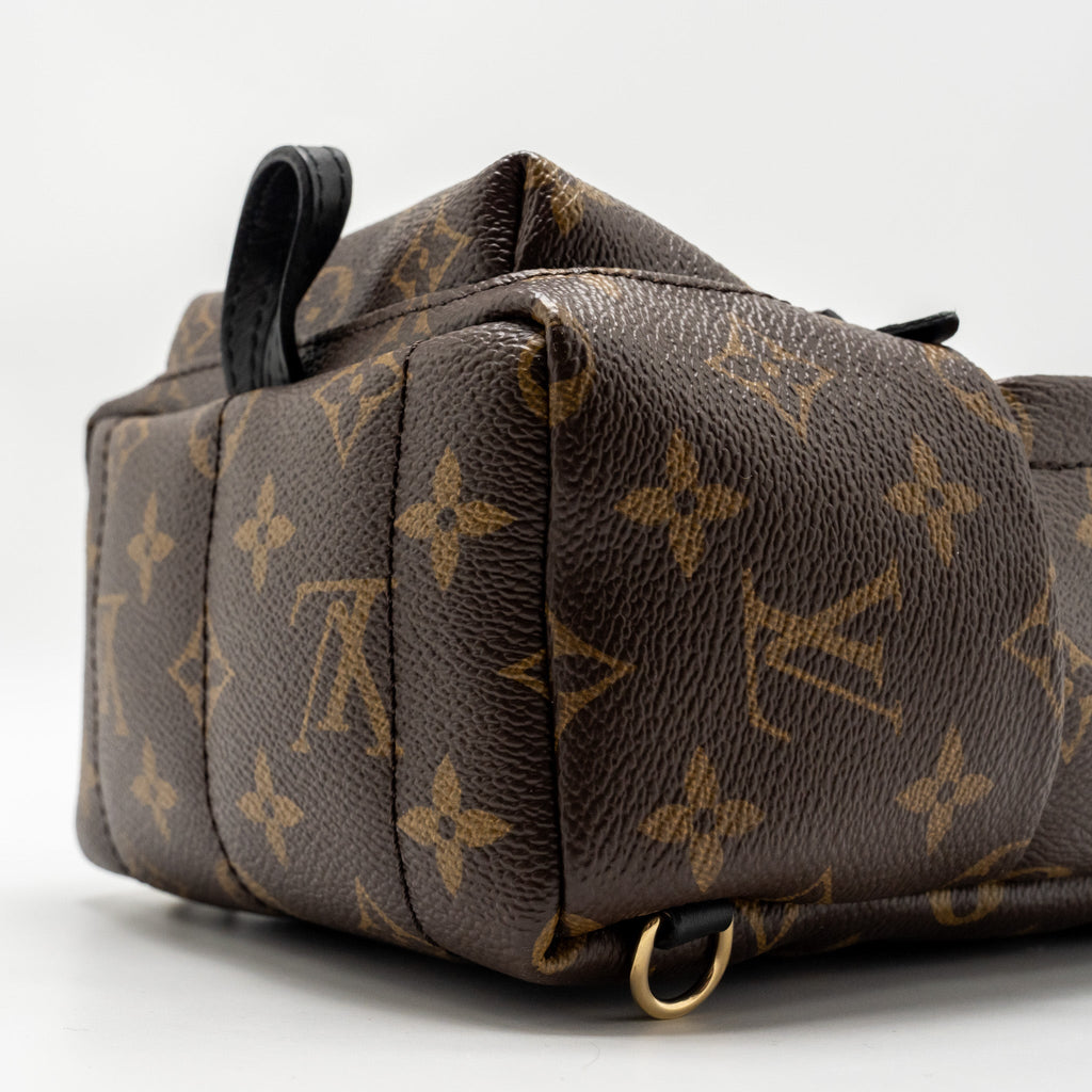 LOUIS VUITTON MINI PALM SPRING BACKPACK MONOGRAM CANVAS GHW
