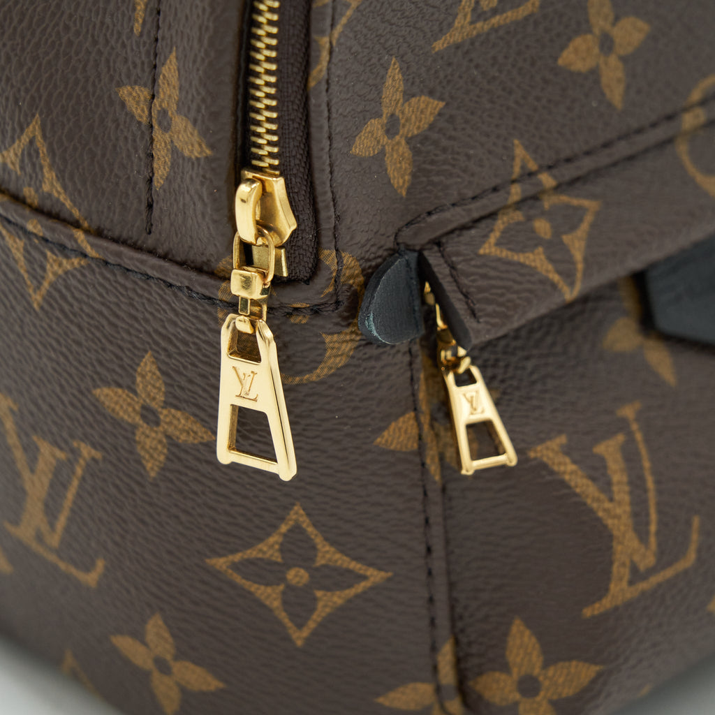 LOUIS VUITTON PALM SPRINGS MINI BACKPACK MONOGRAM CANVAS NEW ZIPPER