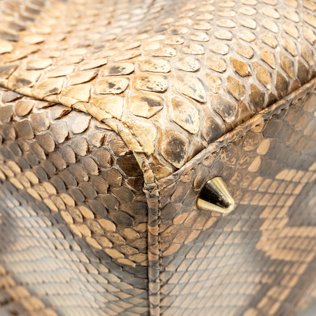 DIOR MEDIUM LADY DIOR PYTHON MULTICOLOUR LGHW