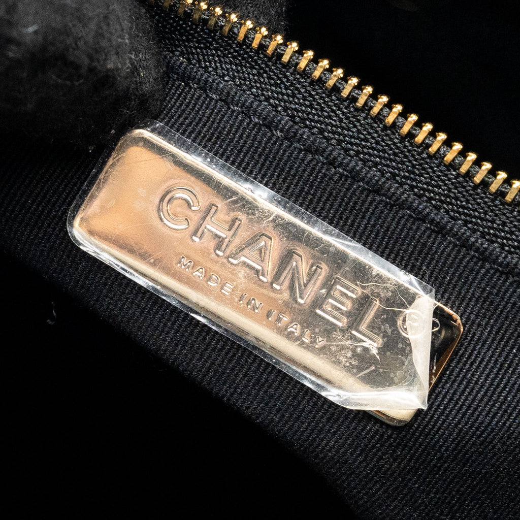 CHANEL LARGE 31 BAG AGED CALFSKIN BLACK LGHW (MICROCHIP)