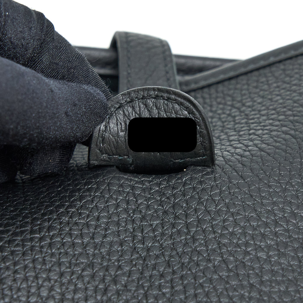 HERMES EVELYN 29 CLEMENCE BLACK GHW