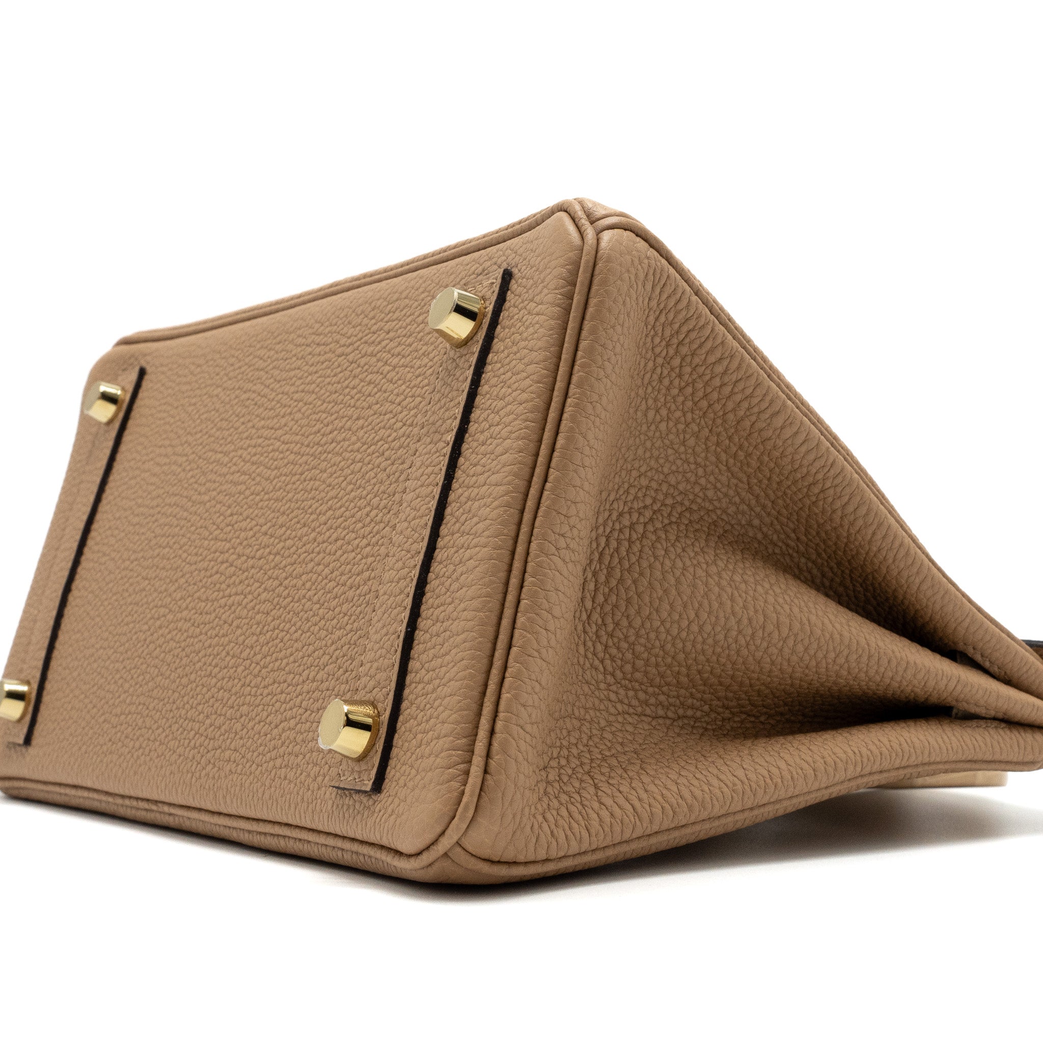 HERMES TOUCH BIRKIN 25 ALLIGATOR MISSISSIPPIENSIS/TOGO CHAI LGHW