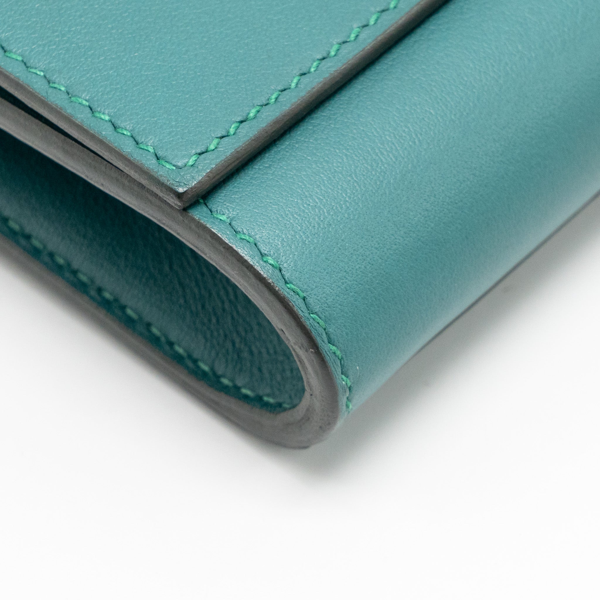 HERMES POCHETTE MEDOR 23 SWIFT MALACHITE SHW