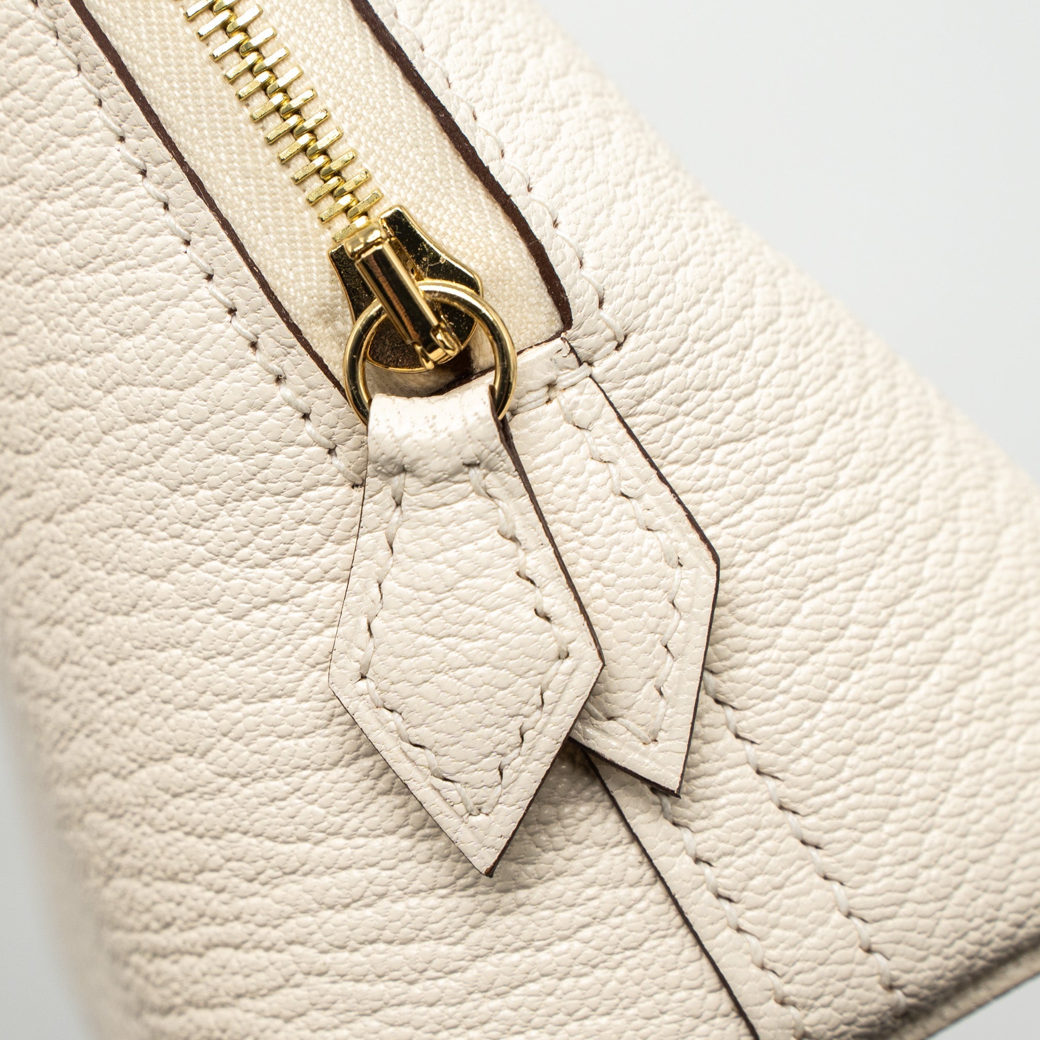 HERMES MINI BOLIDE CHÈVRE MYSORE NATA GHW