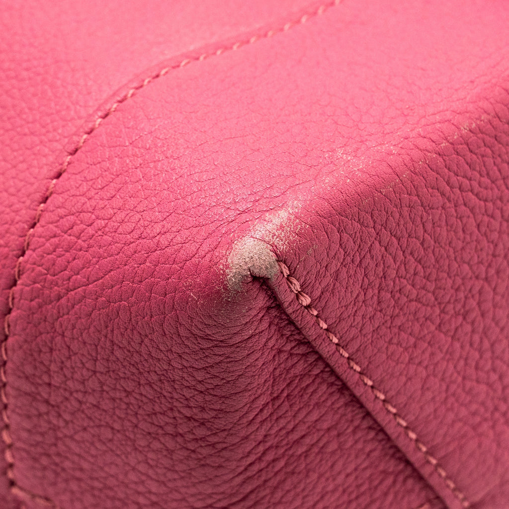 LOUIS VUITTON LOCKME BACKPACK CALFSKIN PINK/BEIGE SHW