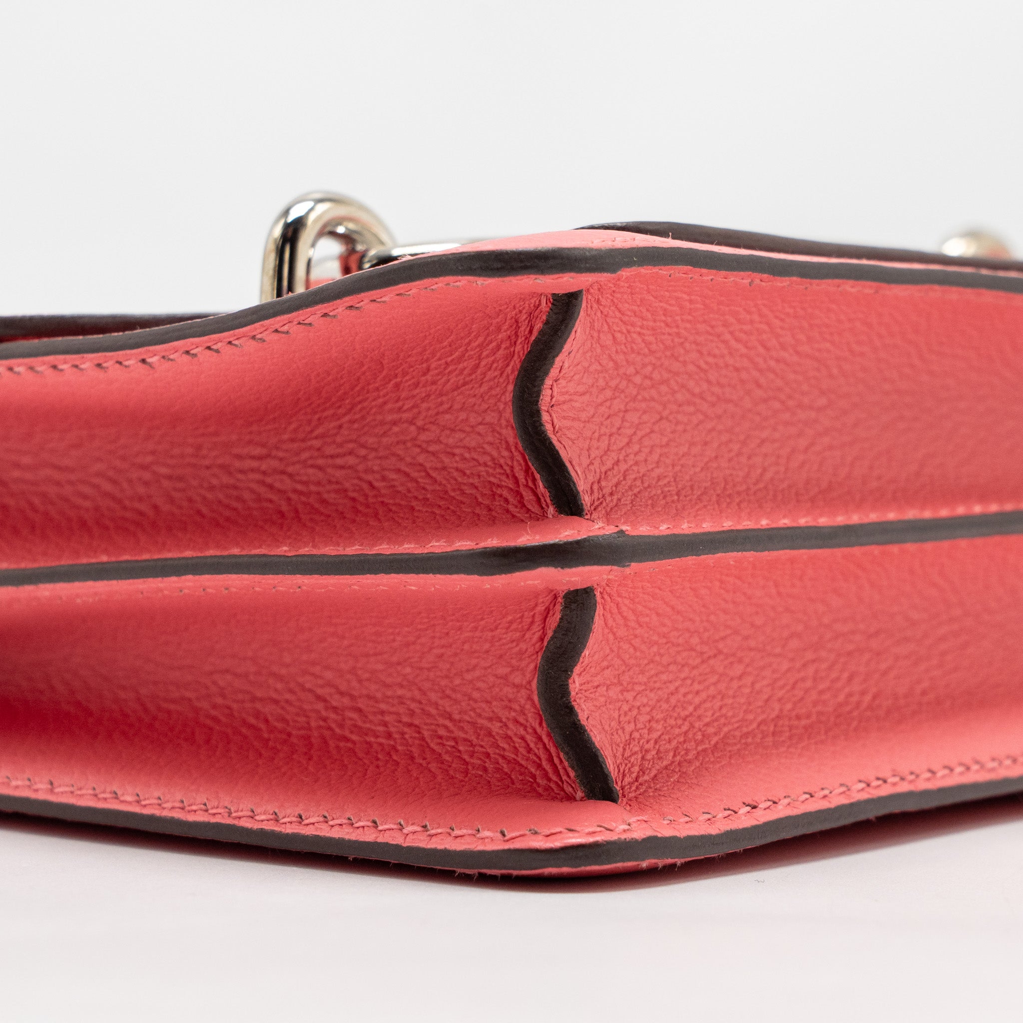 HERMES MINI ROULIS EVERCOLOR ROSE AZALEE SHW