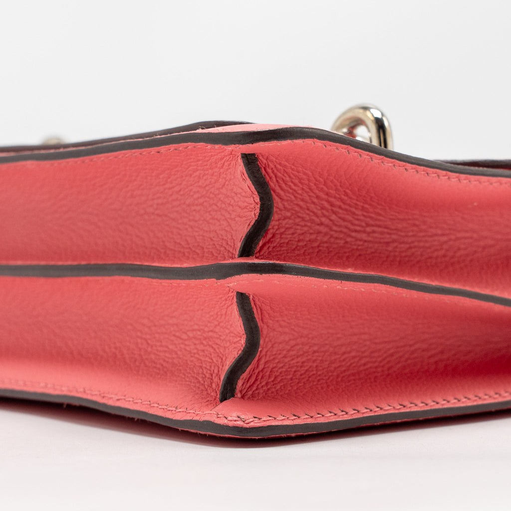 HERMES MINI ROULIS EVERCOLOR ROSE AZALEE SHW