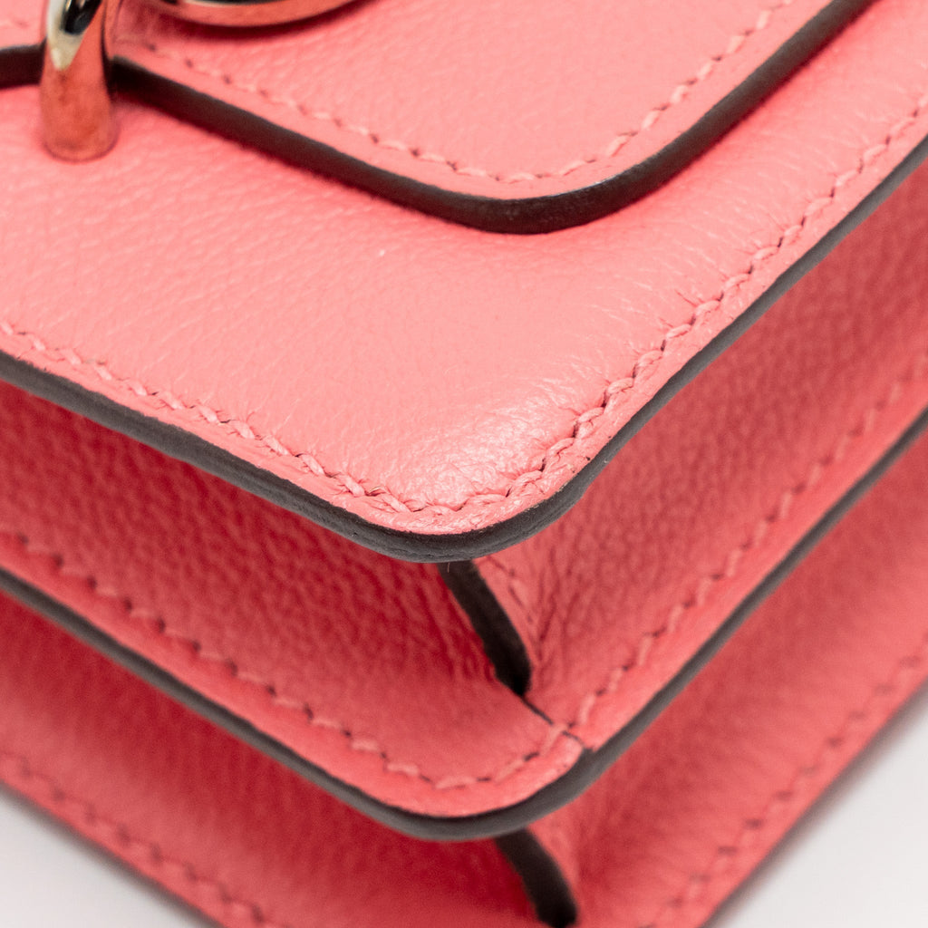 HERMES MINI ROULIS EVERCOLOR ROSE AZALEE SHW
