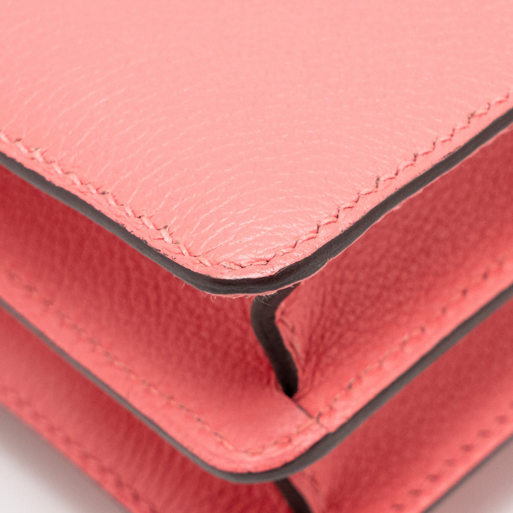 HERMES MINI ROULIS EVERCOLOR ROSE AZALEE SHW
