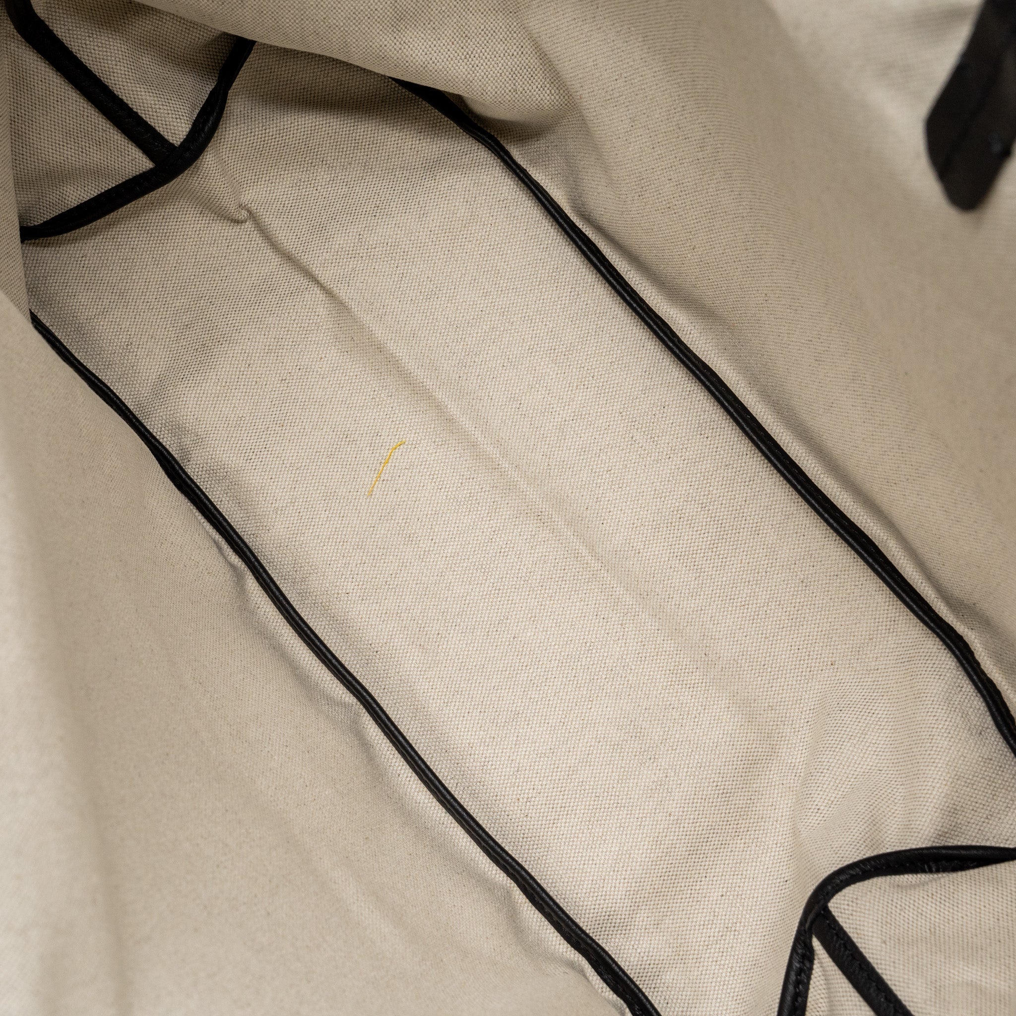 GOYARD SAINT LOUIS PM TOTE BAG GOYARDLINE CANVAS / LEATHER BLACK SHW