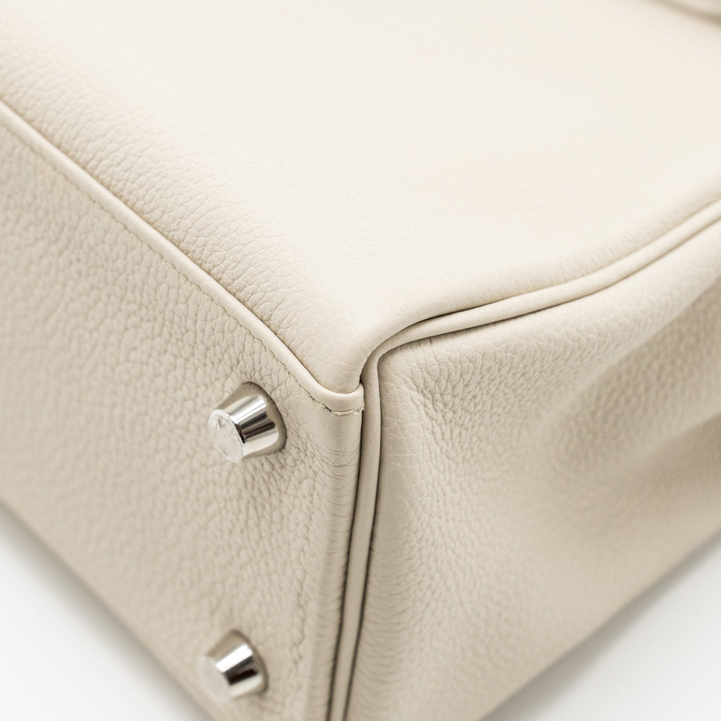HERMES KELLY 25 STRAP TOGO BETON/GRIS ASPHALTE SHW