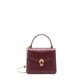 BVLGARI SERPENTI FOREVER TOP HANDLE BAG CALFSKIN RED