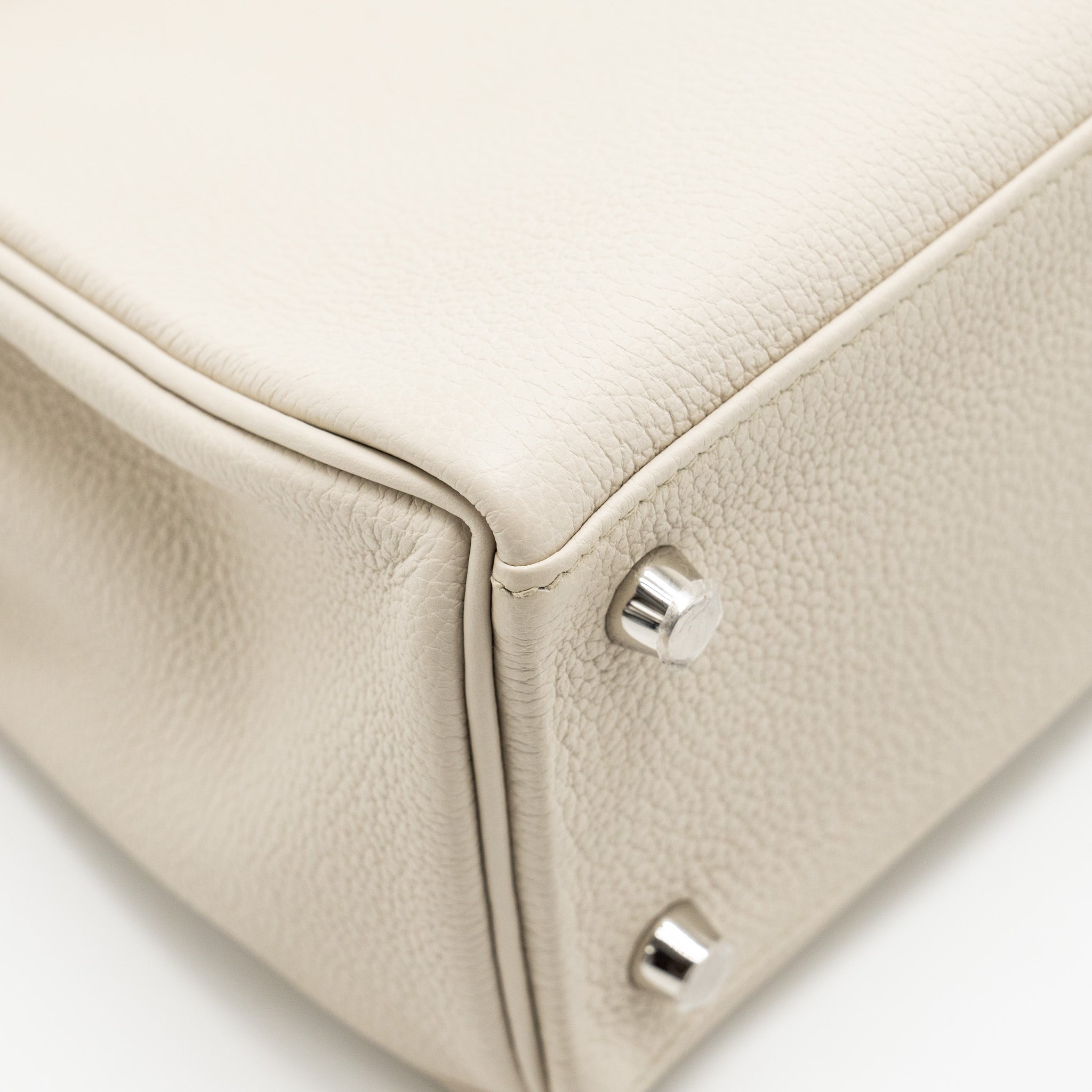 HERMES KELLY 25 STRAP TOGO BETON/GRIS ASPHALTE SHW