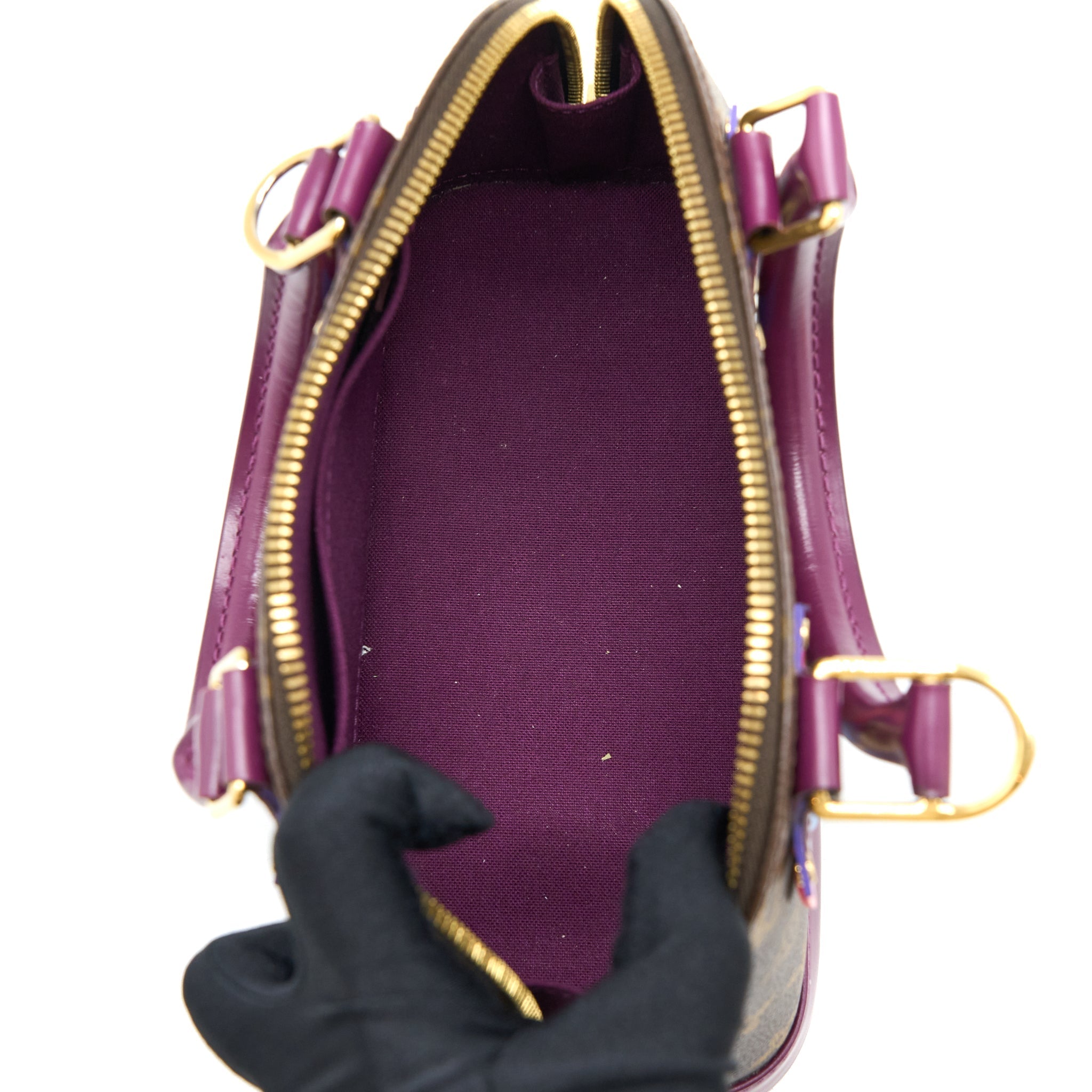 LOUIS VUITTON ALMA BB LIMITED EDITION MONOGRAM CANVAS MULTICOLOUR GHW