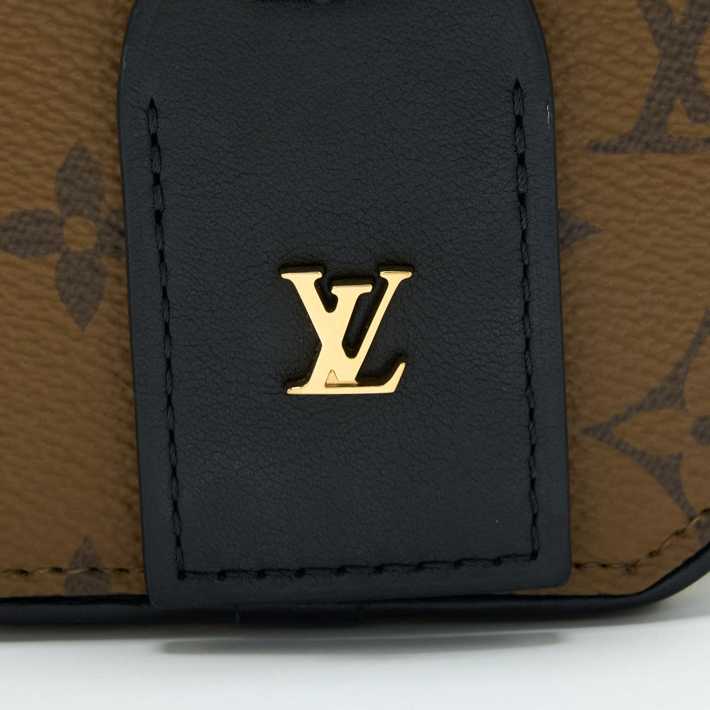 LOUIS VUITTON MINI BOITE CHAPEAU MONOGRAM REVERSE CANVAS GHW