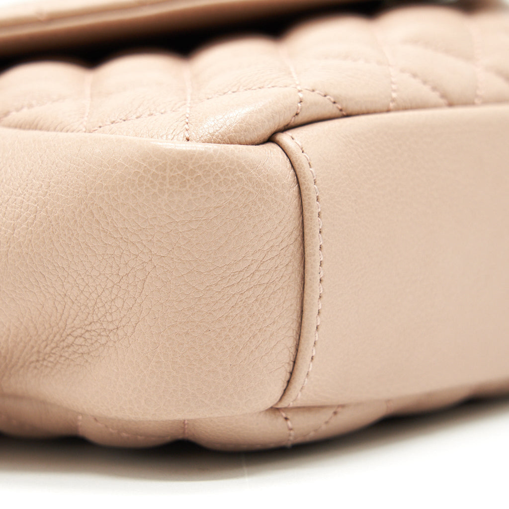 SAINT LAURENT MONOGRAM ENVELOPE BAG DUSTY ROSE