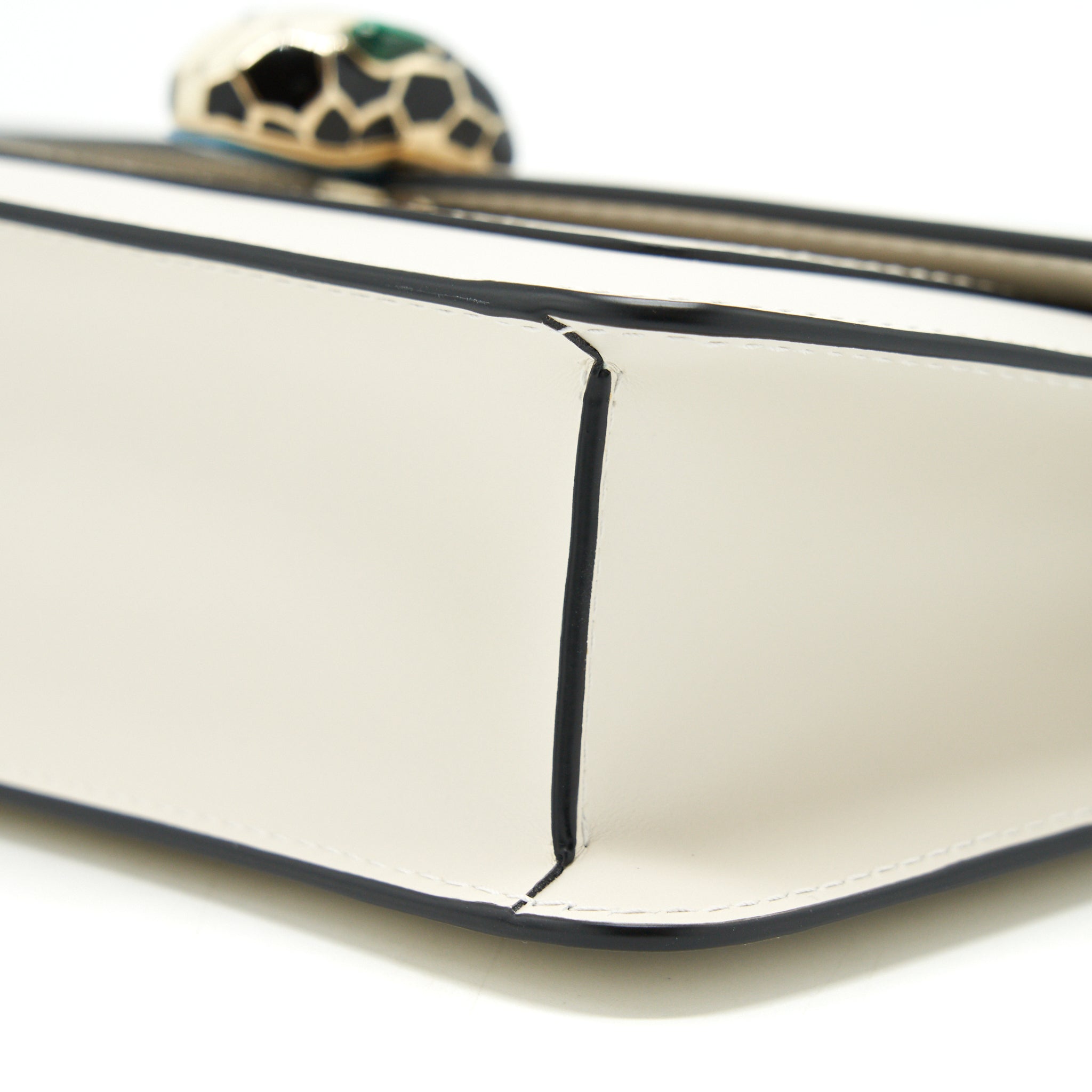 BVLGARI SERPENTI FOREVER CROSSBODY BAG WHITE LGHW