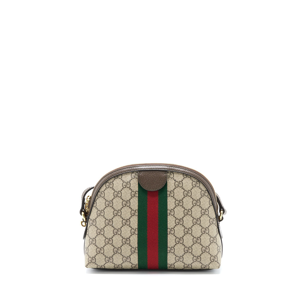 GUCCI OPHIDIA GG SHOULDER BAG GG SUPREME CANVAS GHW