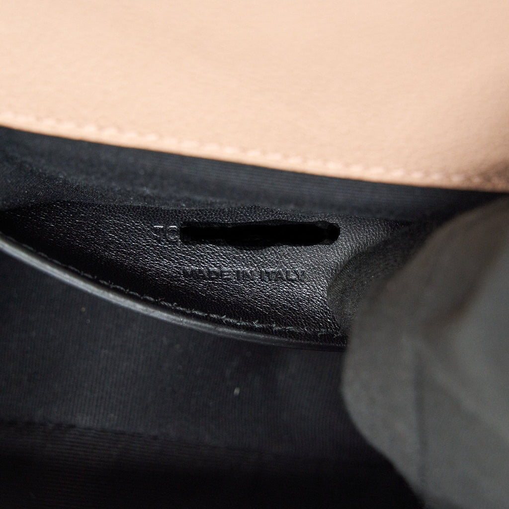 SAINT LAURENT MONOGRAM ENVELOPE BAG DUSTY ROSE