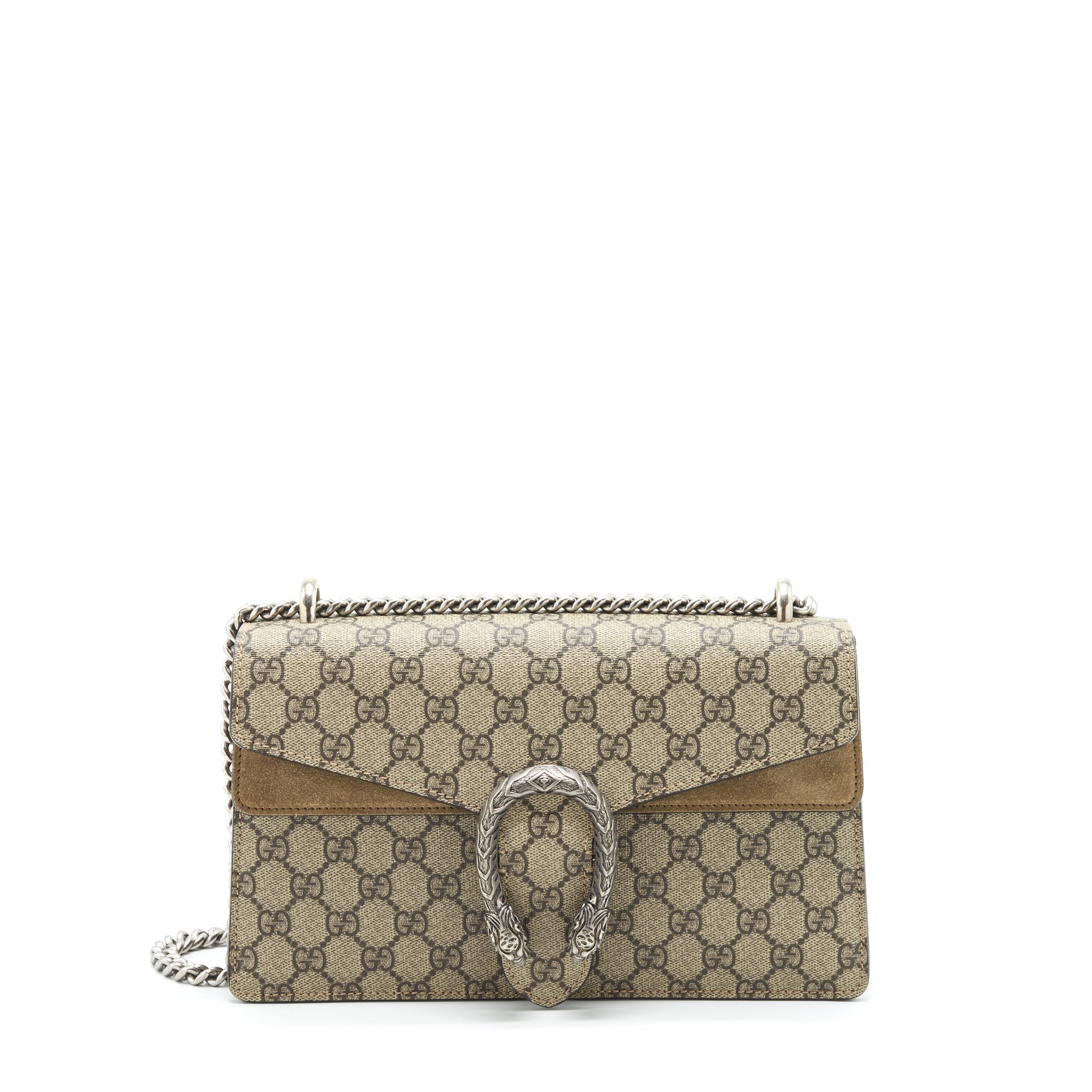 GUCCI DIONYSUS GG SHOULDER BAG GG SUPREME / BEIGE SHW