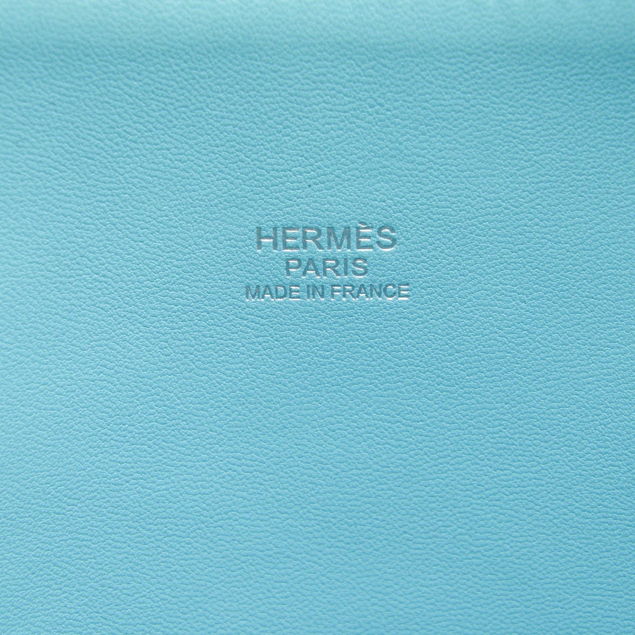 HERMES BOLIDE 31 CLEMENCE BLUE ATOLL SHW
