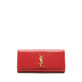 SAINT LAURENT/YSL CLUTCH CAVIAR RED GHW