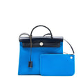 HERMES HERBAG 31 BLUE / BLACK SHW