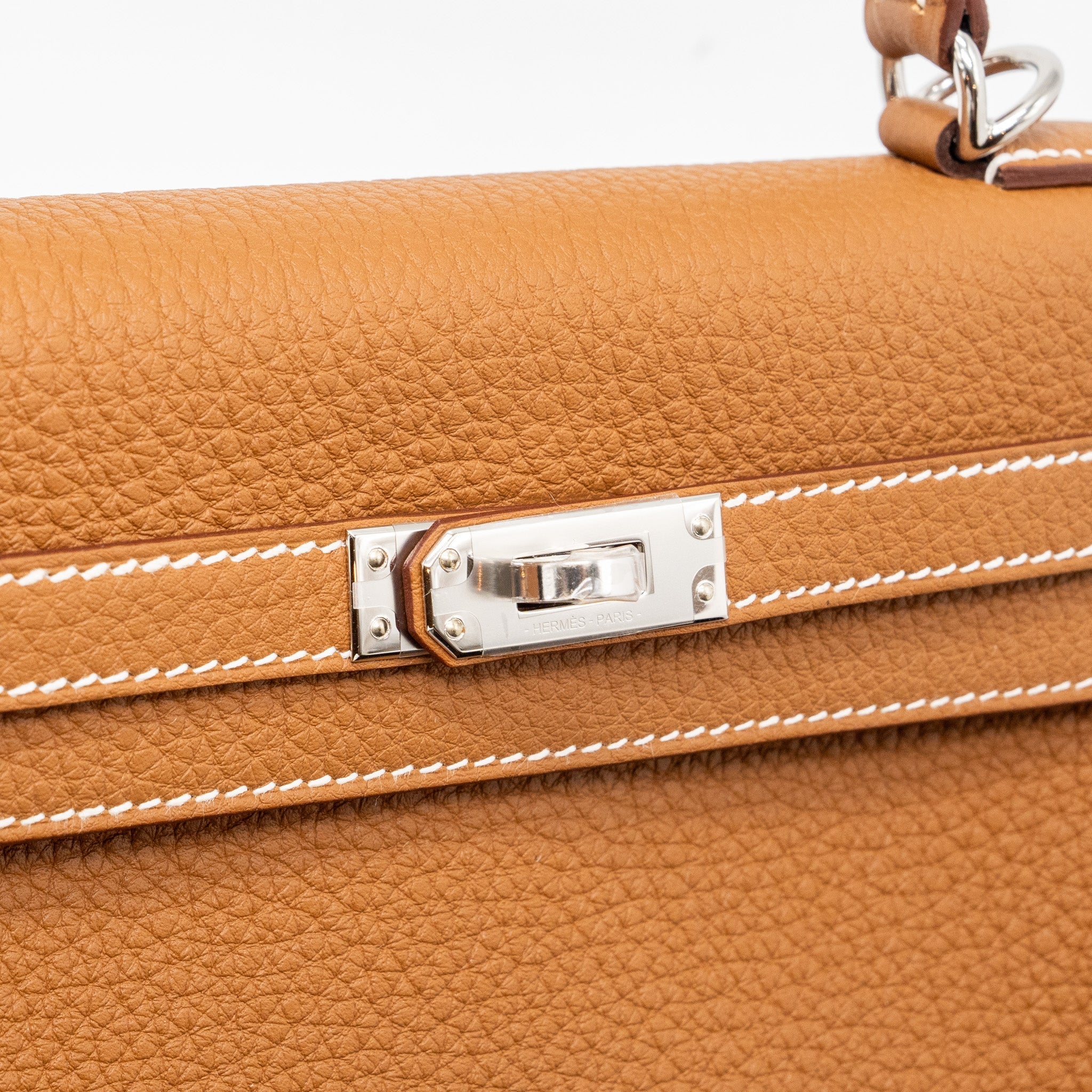 HERMES KELLY 25 TOGO GOLD SHW