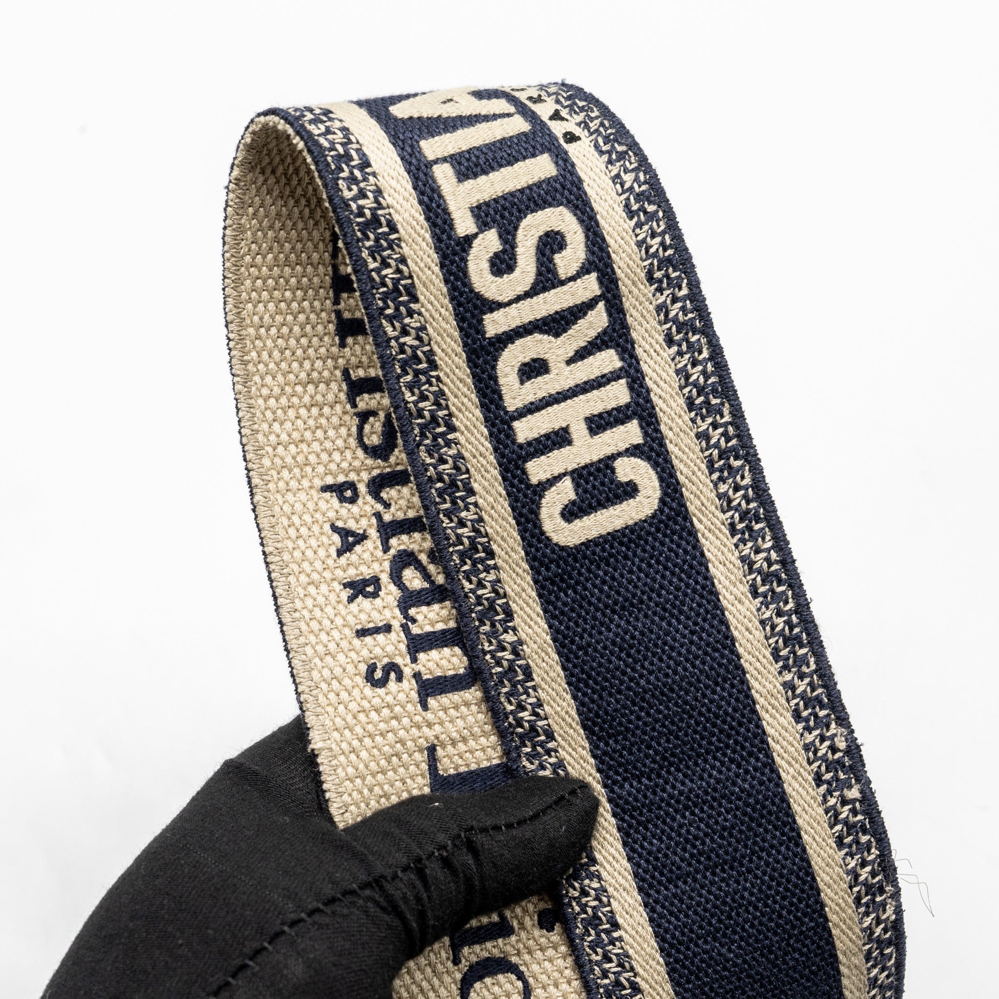 DIOR DIORQUAKE POUCH WITH DIOR SHOULDER WIDE STRAP OBLIQUE CANVAS BLUE GHW (SELL IN A SET)