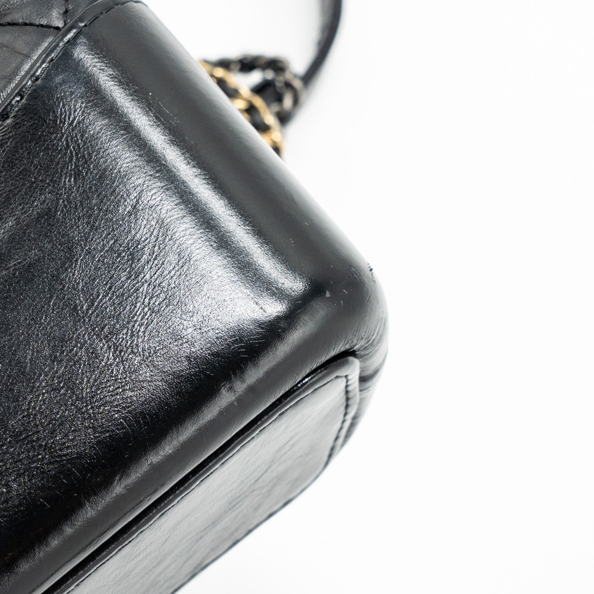 CHANEL MEDIUM GABRIELLE HOBO BAG AGED CALFSKIN BLACK MULTICOLOUR HARDWARE