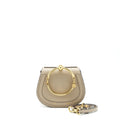 CHLOE NILE BRACELET CROSS BODY BAG GREY