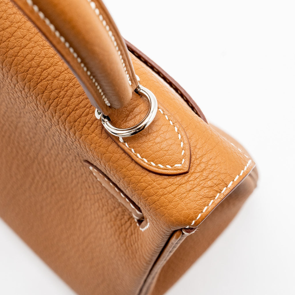 HERMES KELLY 25 TOGO GOLD SHW