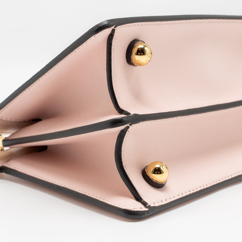 FENDI MINI PEEKABOO ISEEU PETITE BAG CALFSKIN PALE PINK GHW