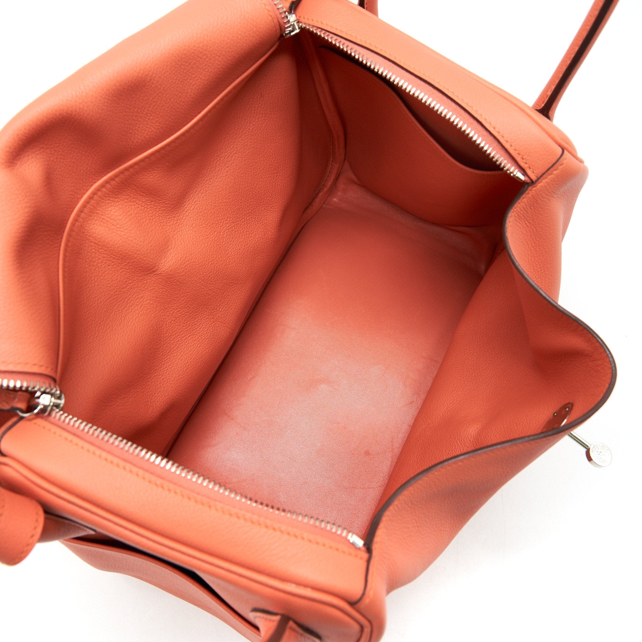 HERMES LINDY 34 EVERCOLOUR FLAMINGO SHW